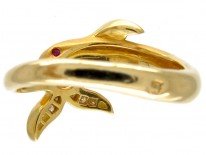 Carrera Y Carrera Dolphin 18ct Gold Ring