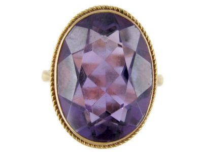 Amethyst 9ct Gold Ring