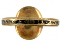 Georgian Hairwork Miniature Ring