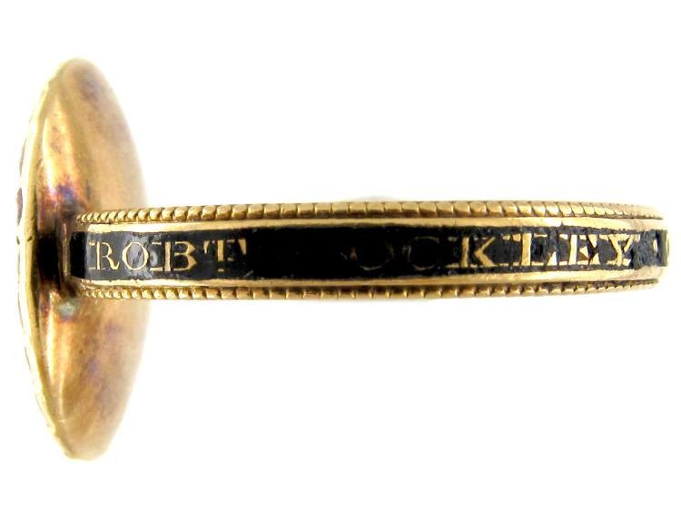 Georgian Hairwork Miniature Ring