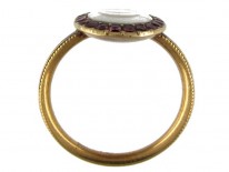 Georgian Hairwork Miniature Ring
