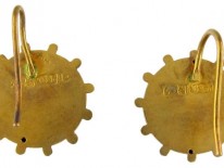 Victorian 15ct Gold & Pearl Earrings