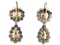 Georgian Foiled Paste Earrings