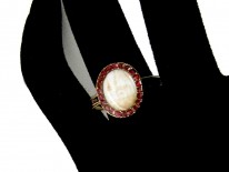 Georgian Hairwork Miniature Ring