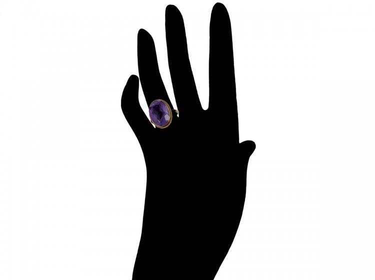 Amethyst 9ct Gold Ring