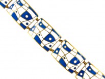 Retro Enamel Metal Bracelet