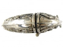Silver Heart Opening Pendant