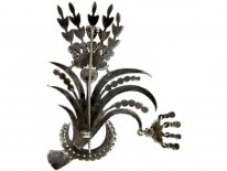 Diamond Georgian Aigrette Brooch