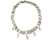 Silver & Moonstone Collar