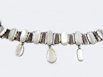 Silver & Moonstone Collar