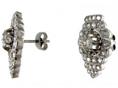 Diamond Art Deco Earrings