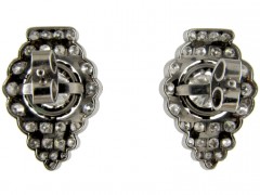 Diamond Art Deco Earrings