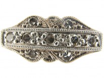 Diamond 18ct Gold & Platinum Art Deco Ring
