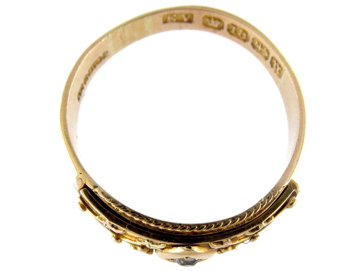 Opening Darling Victorian Gold Ring