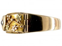 Opening Darling Victorian Gold Ring
