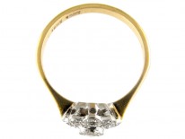 Diamond Round Cluster Ring