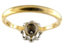 Diamond Round Cluster Ring