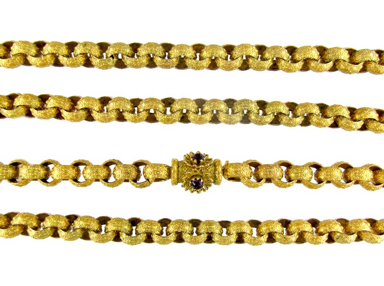 Georgian Thick Pinchbeck Chain