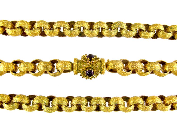 Georgian Thick Pinchbeck Chain