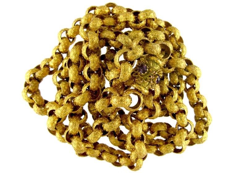 Georgian Thick Pinchbeck Chain