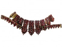 Bohemian Garnet Collar