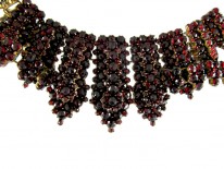 Bohemian Garnet Collar