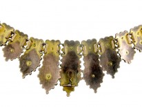 Bohemian Garnet Collar