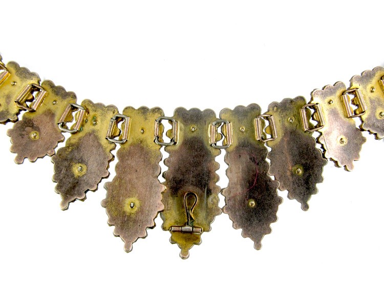 Bohemian Garnet Collar