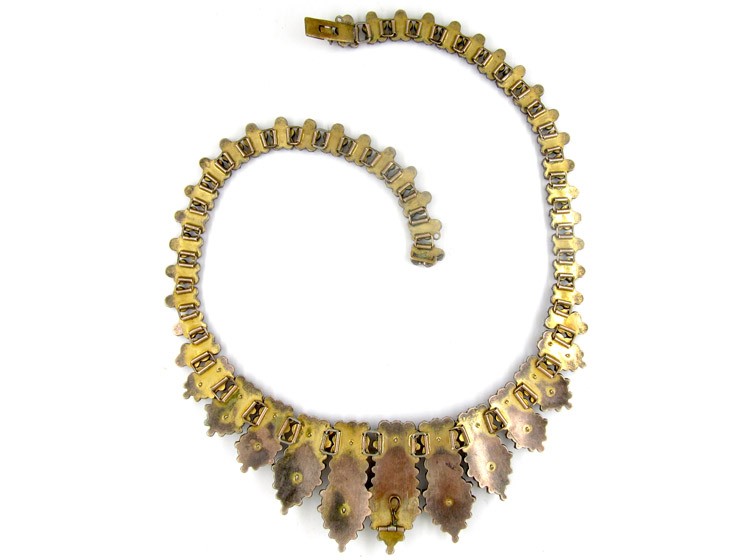 Bohemian Garnet Collar