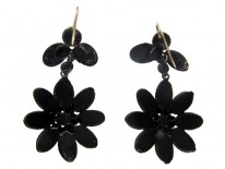 Vauxhall Glass Flower Drop Earrings