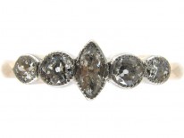 Diamond Edwardian Five Stone Ring