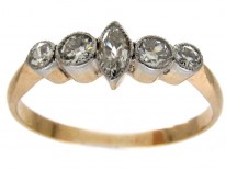 Diamond Edwardian Five Stone Ring