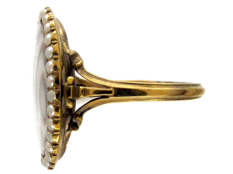 Georgian Doves of Pliny Friendship Ring