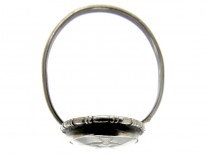 Silver Butterfly Wing & Sulphide Lady Ring