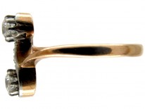 Art Nouveau Diamond Twist Ring