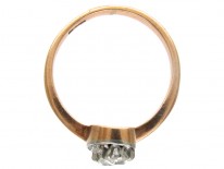 Art Nouveau Diamond Twist Ring