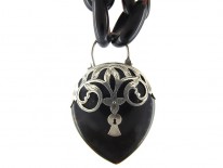 Victorian Tortoiseshell Padlock Bracelet