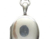 Victorian Silver Assyrian Design Locket