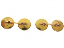 Platinum & 9ct Mother of Pearl Cufflinks
