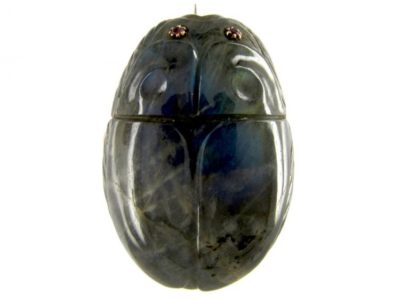 Large Labradorite Bug Brooch Large Labradorite Bug Brooch