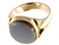 Victorian Carnelian 15ct Gold Signet Ring