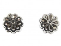 Diamond Flowerhead Cluster Earstuds