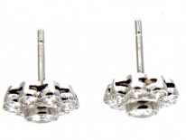 Diamond Flowerhead Cluster Earstuds