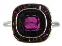 Art Deco Ruby Ring
