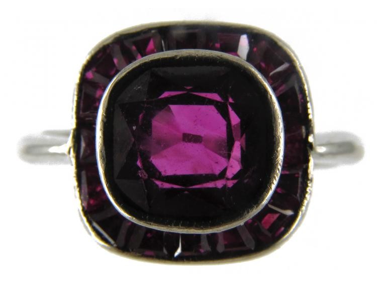Art Deco Ruby Ring