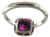 Art Deco Ruby Ring