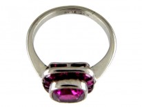 Art Deco Ruby Ring
