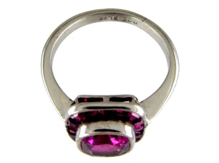 Art Deco Ruby Ring