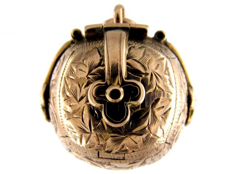 Large Gold Masonic Ball
