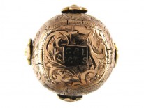 Large Gold Masonic Ball